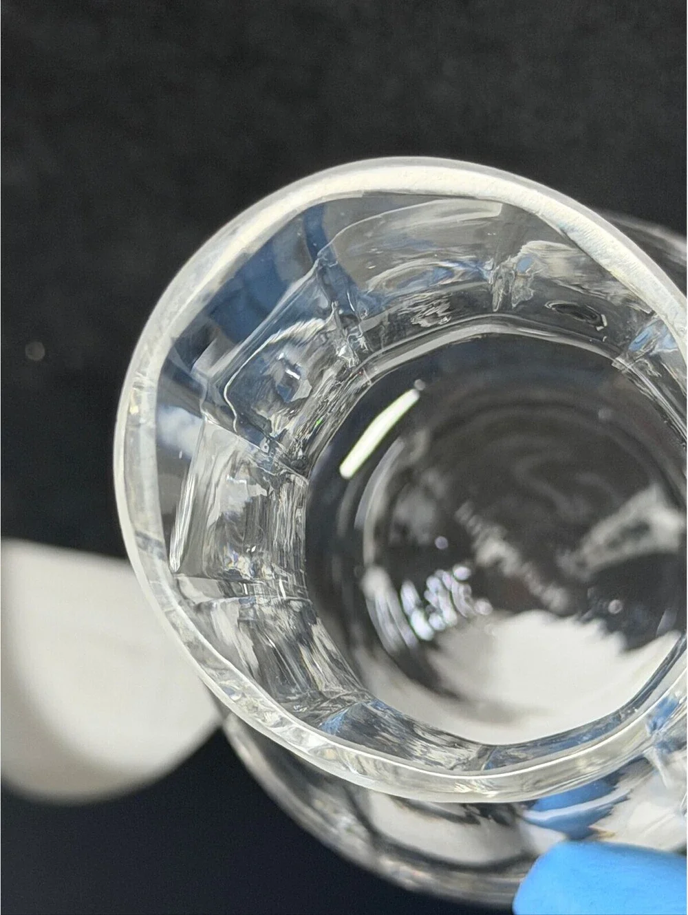 Wedgwood Clear Crystal Glass Pitcher Elegant Serving Piece